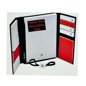 Chanel Notebook Stationary Set- Paper, Sticky Notes, Pen , GWP- Novelty and